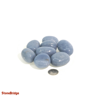 Angelite Tumbled Stones    from Stonebridge Imports