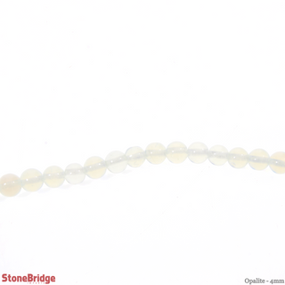 Opalite - Round Strand 15" - 4mm    from Stonebridge Imports