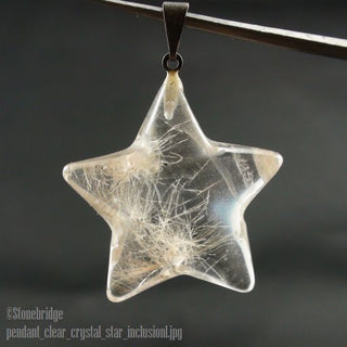 Star Of Life Crystal Inclusion Pendant    from Stonebridge Imports