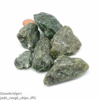 Jade Nephrite Chips    from Stonebridge Imports