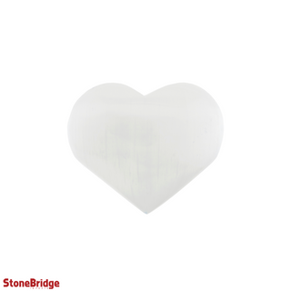 Selenite Heart #2 - 1" to 2"    from Stonebridge Imports