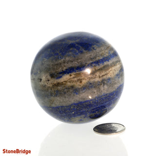 Lapis Lazuli A Sphere - Small #1 - 2 1/4"    from Stonebridge Imports