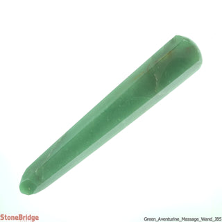 Green Aventurine Pointed Massage Wand - Jumbo #5 - 7"    from Stonebridge Imports