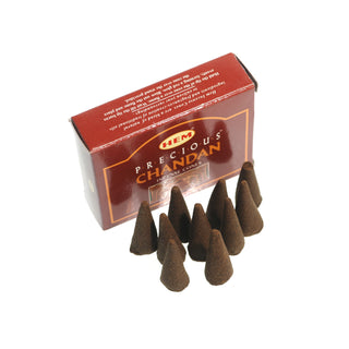 Chandan Hem Incense Cones - 10 Pack    from Stonebridge Imports