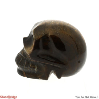 Tiger Eye Skull U#1    from Stonebridge Imports