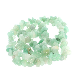 Green Aventurine Chip Strands - 5mm to 8mm    from Stonebridge Imports
