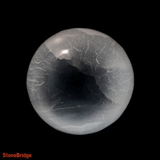 Selenite Sphere - Medium #1 - 2 3/4"    from Stonebridge Imports