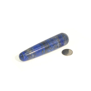 Lapis Lazuli A Rounded Massage Wand - Large #2 - 3 1/3" to 4 1/2"    from Stonebridge Imports