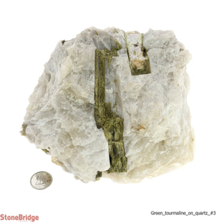 Tourmaline Green Quartz Chunk #3    from Stonebridge Imports
