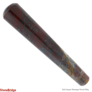 Red Jasper Rounded Massage Wand - Small #3 - 3 1/2" to  4 1/2"    from Stonebridge Imports