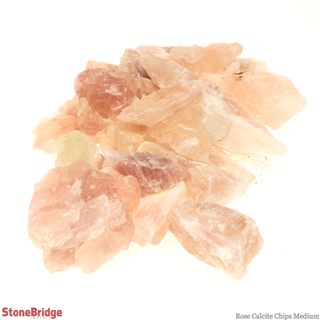 Calcite Rose Chips - Medium    from Stonebridge Imports