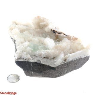 Zeolite on Basalt Cluster - HEULANDITE & APOPHYLLITE U#34    from Stonebridge Imports