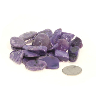 Charoite A Tumbled Stones - Tiny    from Stonebridge Imports