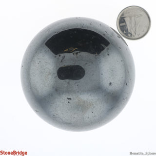 Hematite Sphere - Medium #1 - 2 3/4"    from Stonebridge Imports
