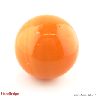 Orange Calcite Sphere U#7 - 3 3/4"    from Stonebridge Imports