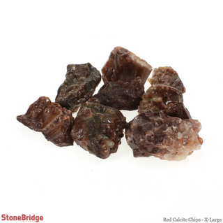 Calcite Red Chips - Extra Large    from Stonebridge Imports
