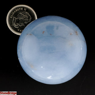 Angelite Sphere - Extra Small #1 - 1 1/2"    from Stonebridge Imports