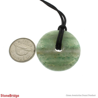 Green Aventurine Donut Necklace    from Stonebridge Imports