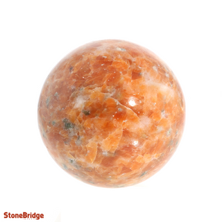 Calcite Orange Sphere - Small #1 - 2 1/4"    from Stonebridge Imports