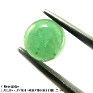 Emerald Gemstone - Round Cut Pair    from Stonebridge Imports