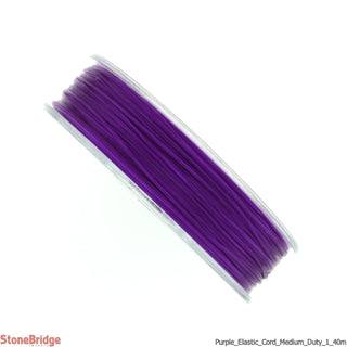 Stretchy Jewelry Cord - Purple    from Stonebridge Imports