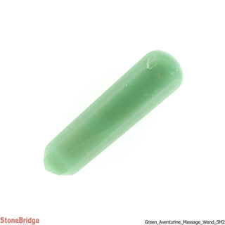 Green Aventurine Pointed Massage Wand - Small #2 - 2 1/2"    from Stonebridge Imports
