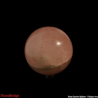 Rose Quartz Sphere U#10 - 3 1/4"    from Stonebridge Imports
