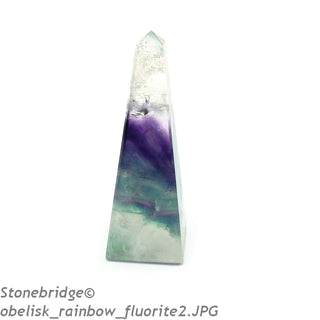 Rainbow Fluorite Obelisk    from Stonebridge Imports