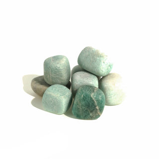Amazonite A Tumbled Stones - India    from Stonebridge Imports