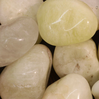 Sulfur Quartz Tumbled Stones    from Stonebridge Imports