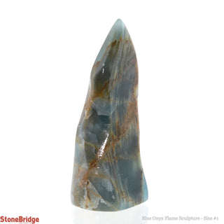 Blue Onyx Flame Sculpture #1    from Stonebridge Imports