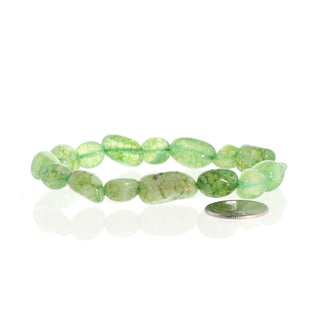 Agate Green Tumbled Bracelets    from Stonebridge Imports
