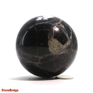 Smoky Quartz Dark Sphere - Small #3 - 2 1/4"    from Stonebridge Imports