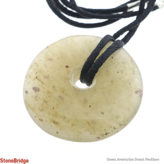 Green Aventurine Donut Necklace    from Stonebridge Imports