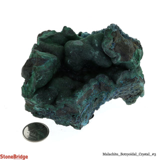 Malachite Botryoidal Crystal #3 - 200g to 300g    from Stonebridge Imports
