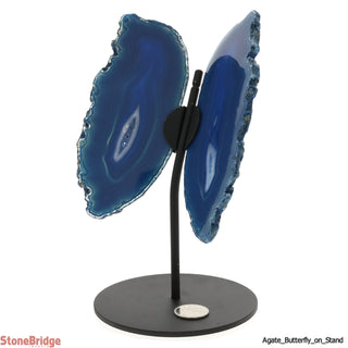 Agate Slice Butterfly With Stand - 8 3/4" x 6"    from Stonebridge Imports