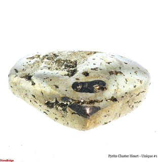 Pyrite Cluster Heart U#1 - 3 1/2"    from Stonebridge Imports