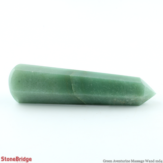 Green Aventurine Pointed Massage Wand - Medium #4 - 4"    from Stonebridge Imports