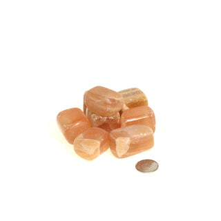 Calcite Honey Tumbled Stones    from Stonebridge Imports