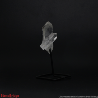 Clear Quartz Point on Stand #0    from Stonebridge Imports