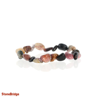 Multi Colour Tourmaline Tumbled Bracelets    from Stonebridge Imports