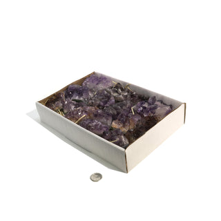 Amethyst A Cluster Box - 10 to 20pc    from Stonebridge Imports