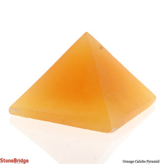 Orange Calcite Pyramid MD1    from Stonebridge Imports