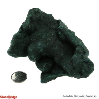 Malachite Botryoidal Crystal #3 - 200g to 300g    from Stonebridge Imports