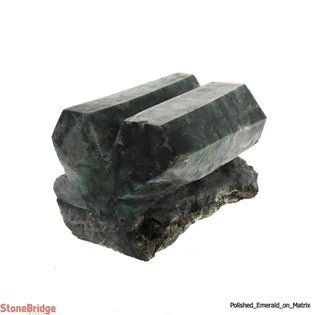 Polished Emerald on Matrix - U6    from Stonebridge Imports