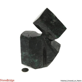 Polished Emerald on Matrix - U26 - 5 3/4" x 3 1/2" x 1 1/4"    from Stonebridge Imports