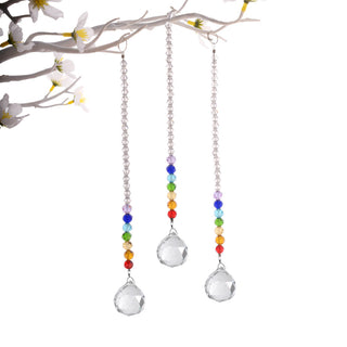 Crystal Tear Suncatcher - Chakra Hanging Pendant    from Stonebridge Imports