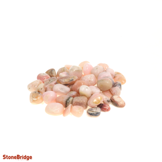 Opal Pink Tumbled Stones    from Stonebridge Imports